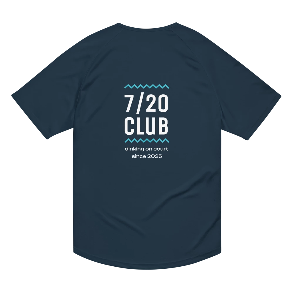 Navy sports club t-shirt